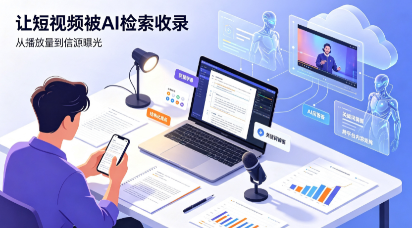 北碚区短视频创作者新必修课：吃透 GEO 优化，让抖音内容被豆包、DeepSeek、元宝智能体收录